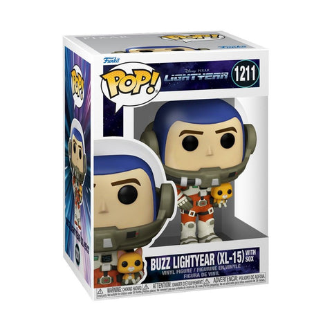 Funko POP: Lightyear - Buzz Lightyear with Sox (XL - 15 Suit) - Gathering Games