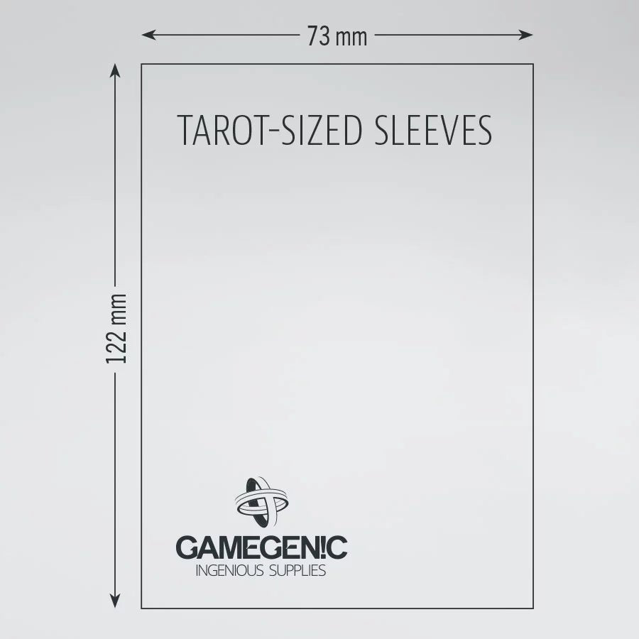 Gamegenic Prime Tarot-Sized Board Game Sleeves (50 Count) - Gathering Games