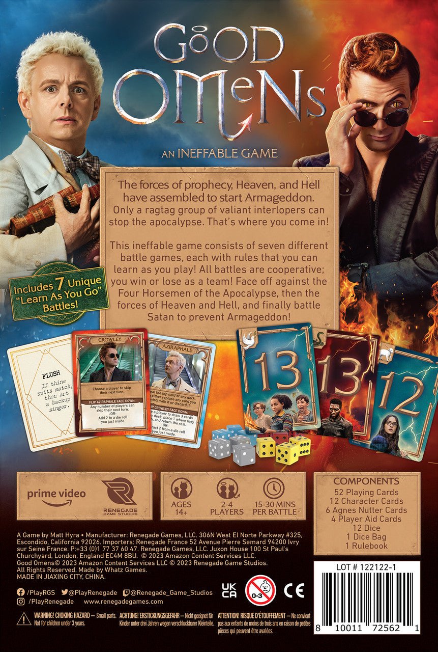Good Omens: An Ineffable Game - Gathering Games