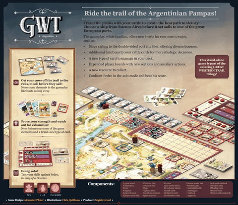 Great Western Trail: Argentina - Gathering Games