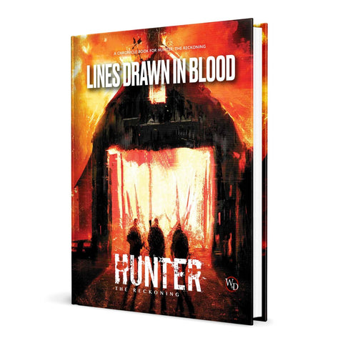 Hunter The Reckoning: Fifth Edition - Lines Drawn In Blood Sourcebooks - Gathering Games