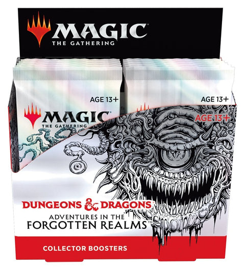 Magic The Gathering - Adventures In The Forgotten Realms - Collector Booster Box (12 Packs) - Gathering Games