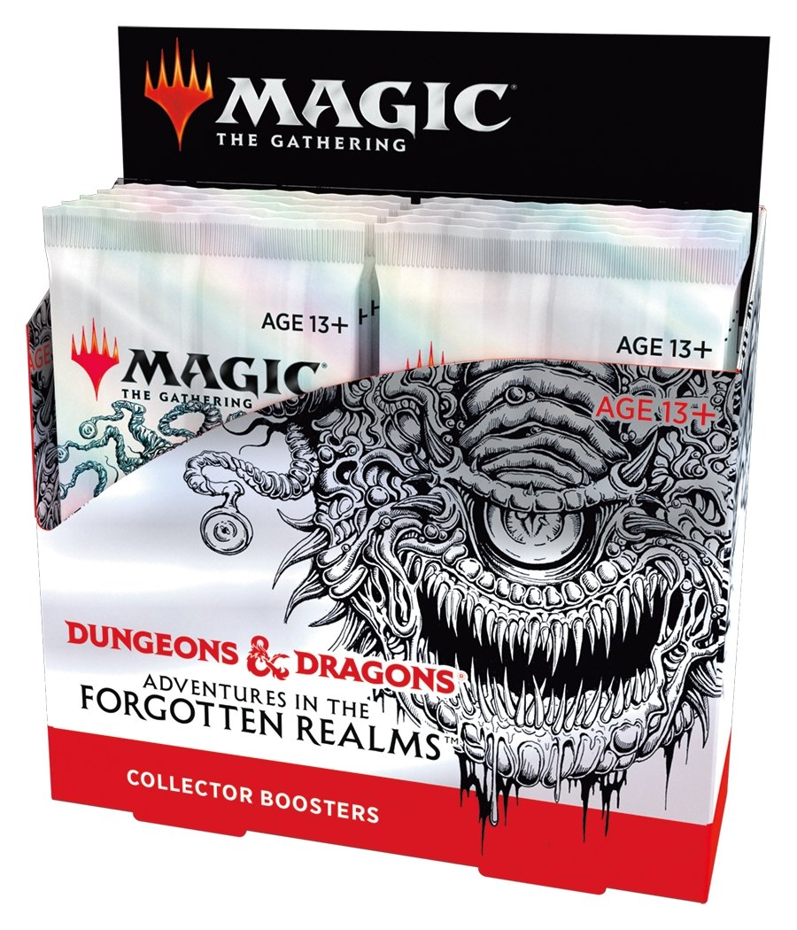 Magic The Gathering - Adventures In The Forgotten Realms - Collector Booster Box (12 Packs) - Gathering Games