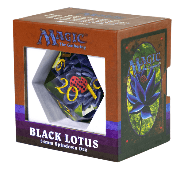 Magic The Gathering Black Lotus Spindown 54mm D20 - Sirius Dice - 4