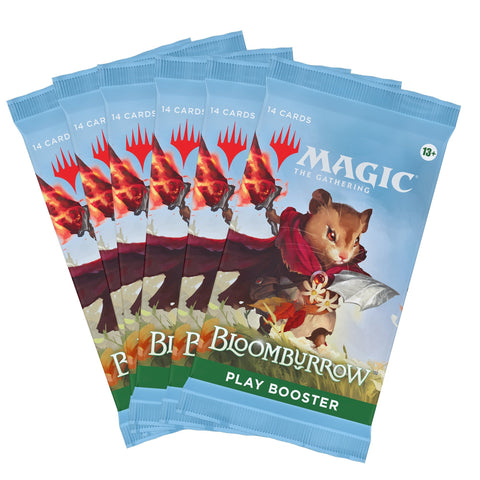 Magic The Gathering: Bloomburrow 6 x Play Booster Packs - Gathering Games