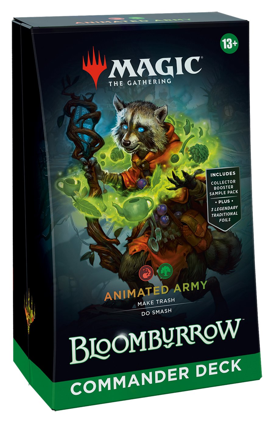 Magic The Gathering: Bloomburrow Animated Army Commander Deck - Gathering Games