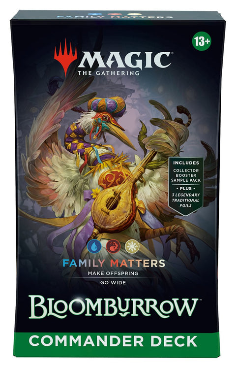 Magic The Gathering: Bloomburrow Family Matters Commander Deck - Gathering Games