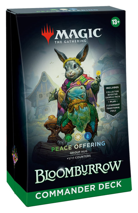 Magic The Gathering: Bloomburrow Peace Offering Commander Deck - Gathering Games