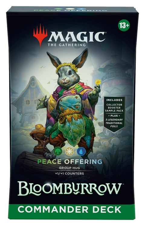 Magic The Gathering: Bloomburrow Peace Offering Commander Deck - Gathering Games