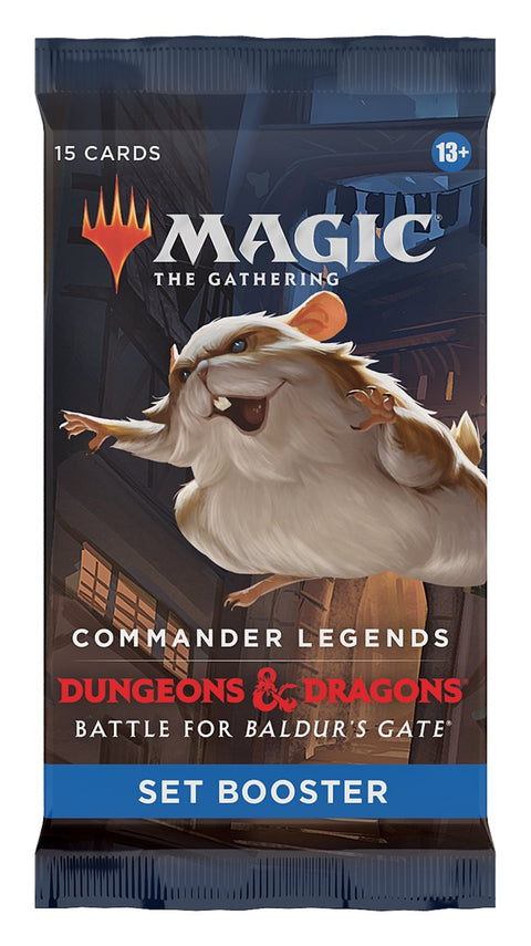 Magic The Gathering - Commander Legends Battle For Baldur's Gate - 6 x Set Boosters - Gathering Games