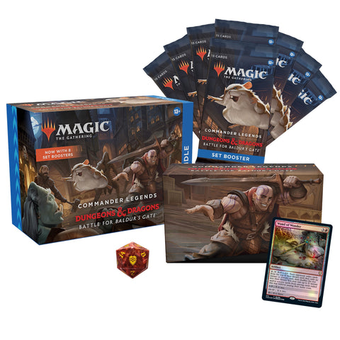 Magic The Gathering - Commander Legends Battle for Baldur’s Gate - Bundle - Gathering Games