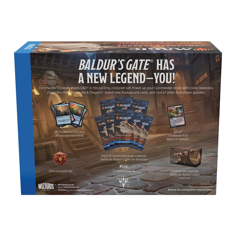 Magic The Gathering - Commander Legends Battle for Baldur’s Gate - Bundle - Gathering Games