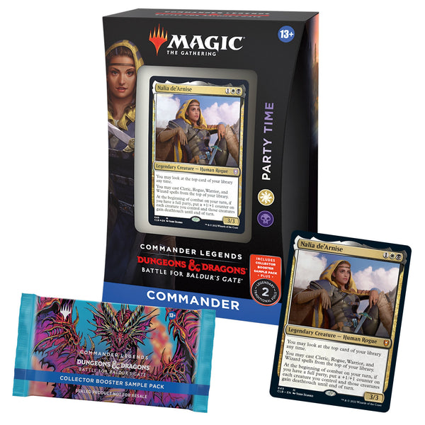 Magic The Gathering - Commander Legends Battle For Baldur's Gate Commander Deck - Party Time - 3