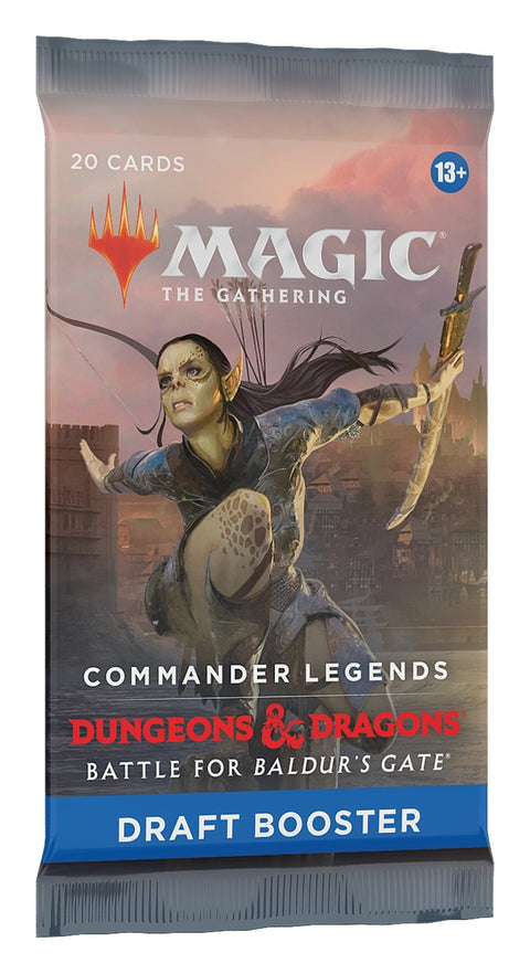 Magic The Gathering - Commander Legends Battle For Baldur's Gate - Draft Booster - Gathering Games