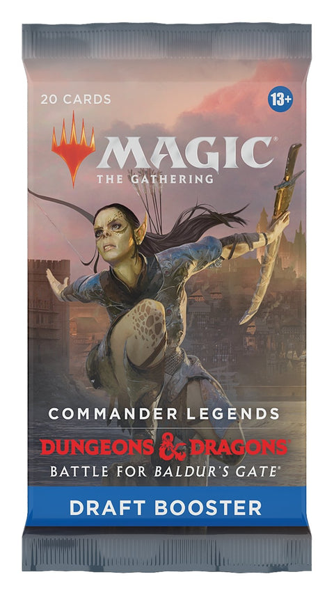 Magic The Gathering - Commander Legends Battle For Baldur's Gate - Draft Booster - Gathering Games