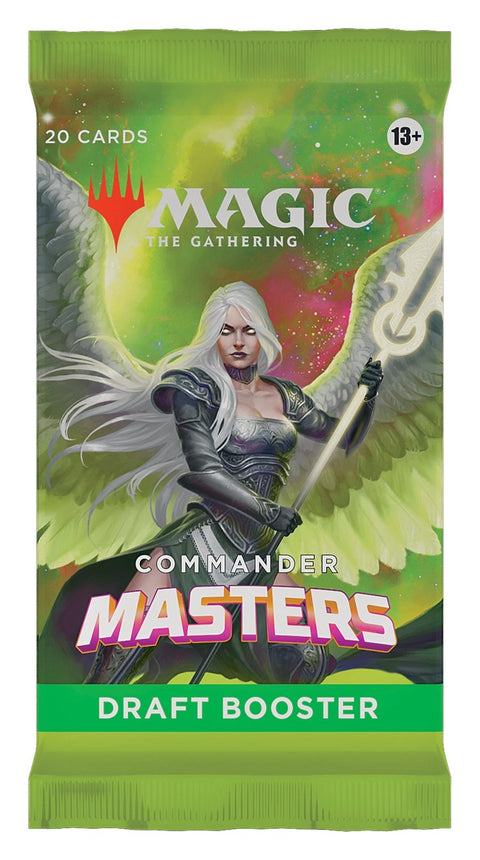 Magic: The Gathering - Commander Masters 6 x Draft Boosters - Gathering Games