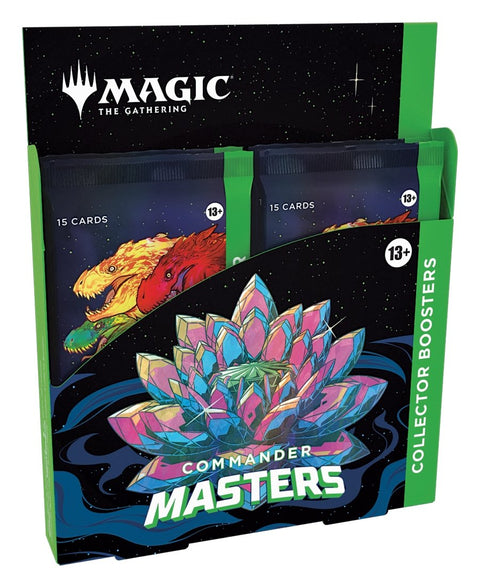 Magic: The Gathering - Commander Masters Collector Booster Box - Gathering Games