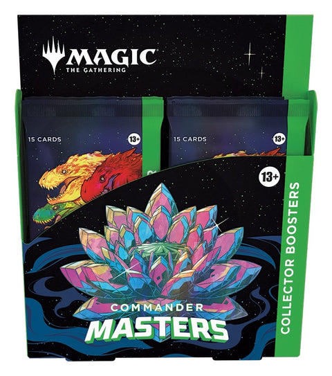 Magic: The Gathering - Commander Masters Collector Booster Box - Gathering Games