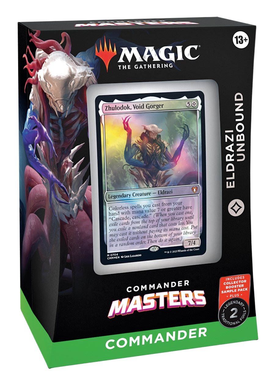Magic The Gathering: Commander Masters Commander Deck - Eldrazi Unbound - Gathering Games