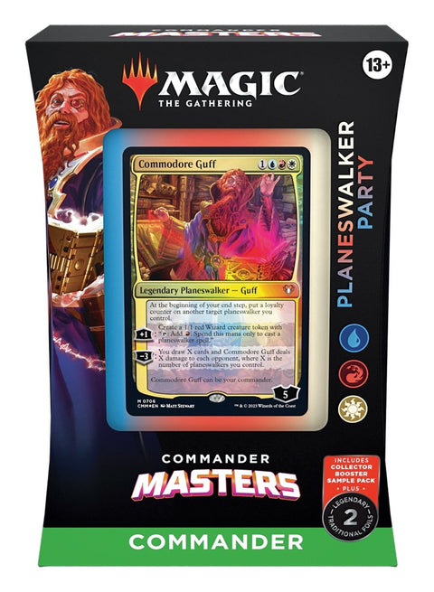Magic The Gathering: Commander Masters Commander Deck - Planeswalker Party - Gathering Games