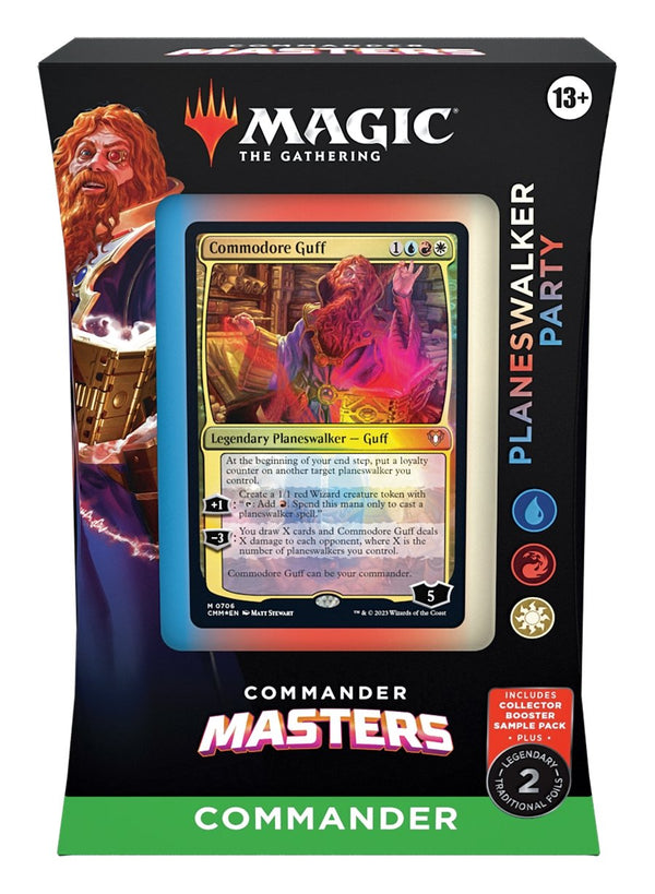Magic The Gathering: Commander Masters Commander Deck - Planeswalker Party - 1