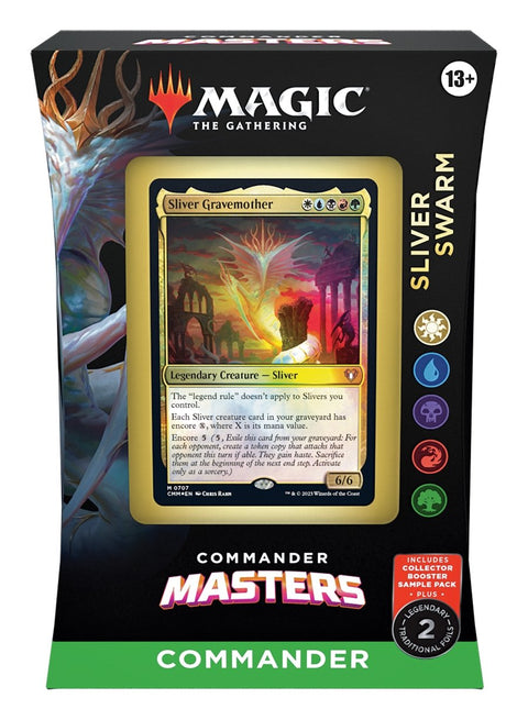 Magic The Gathering: Commander Masters Commander Deck - Sliver Swarm - Gathering Games