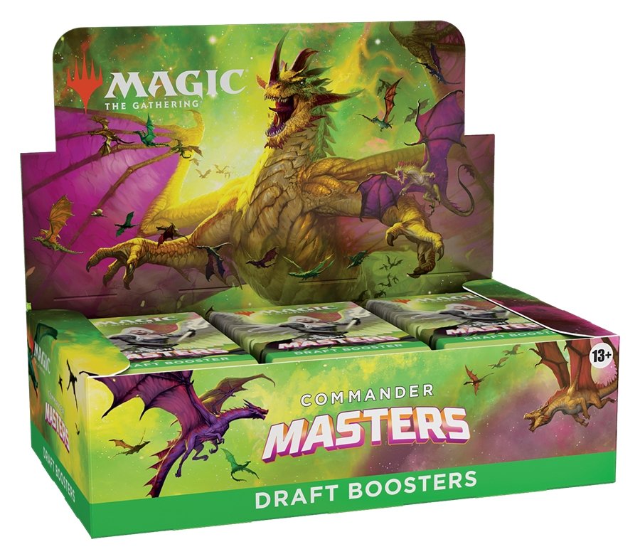 Magic: The Gathering - Commander Masters Draft Booster Box - Gathering Games