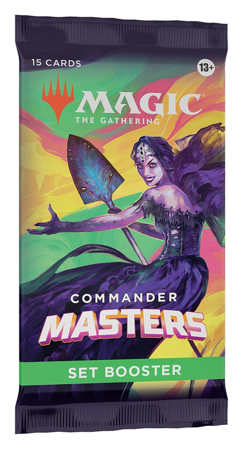 Magic The Gathering: Commander Masters Set Booster - Gathering Games