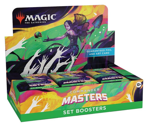 Magic The Gathering: Commander Masters Set Booster Box - Gathering Games