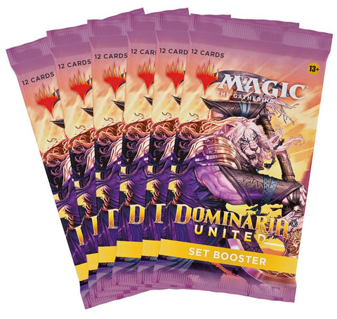 Magic The Gathering - Dominaria United - 6 x Set Boosters - Gathering Games