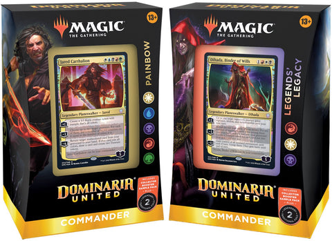 Magic The Gathering - Dominaria United - Complete Set of 2 Commander Decks - Gathering Games