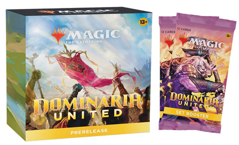 Magic The Gathering - Dominaria United - Prerelease Pack & Set Boosters Bundle - Gathering Games