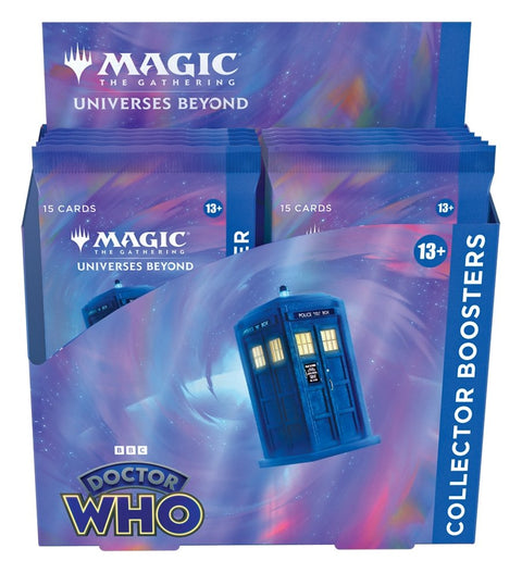 Magic The Gathering: Dr Who Collector Booster Box - Gathering Games