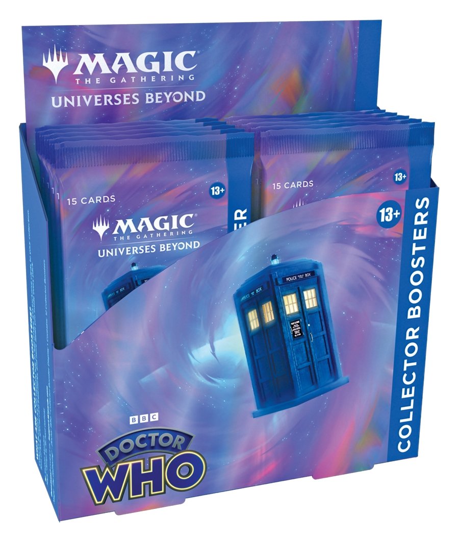 Magic The Gathering: Dr Who Collector Booster Box - Gathering Games