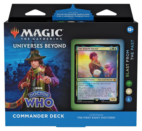 Magic The Gathering: Dr Who Commander Deck - Blast From The Past - Gathering Games