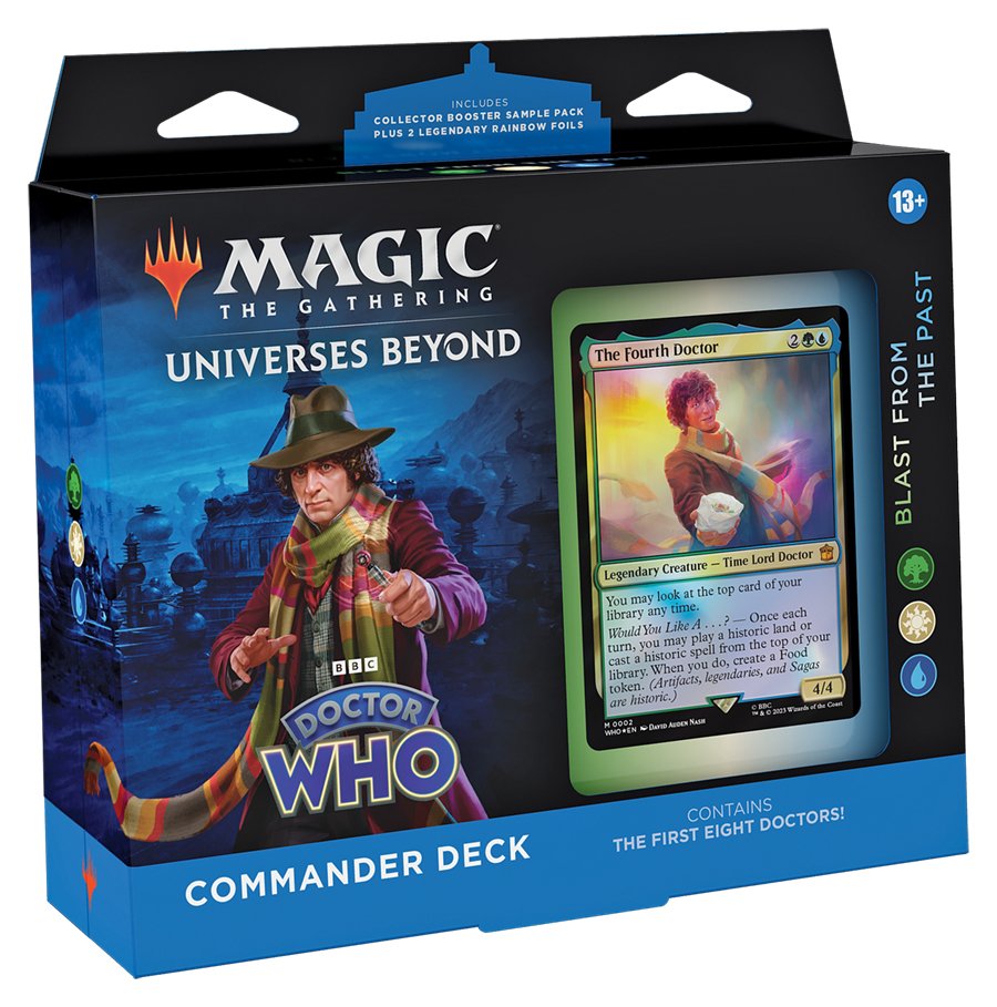 Magic The Gathering: Dr Who Commander Deck - Blast From The Past - Gathering Games