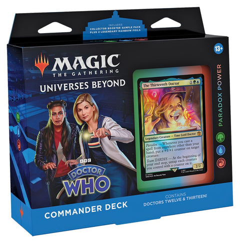 Magic The Gathering: Dr Who Commander Deck - Paradox Power - Gathering Games