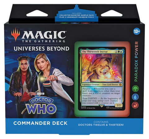Magic The Gathering: Dr Who Commander Deck - Paradox Power - Gathering Games