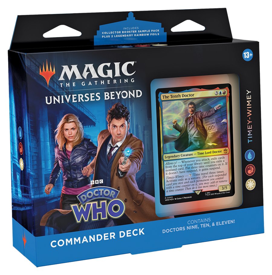 Magic The Gathering: Dr Who Commander Deck - Timey-Wimey - Gathering Games