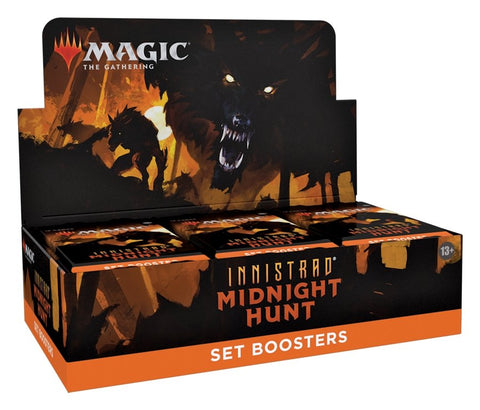 Magic The Gathering - Innistrad Midnight Hunt - Set Booster Box (30 Packs) - Gathering Games