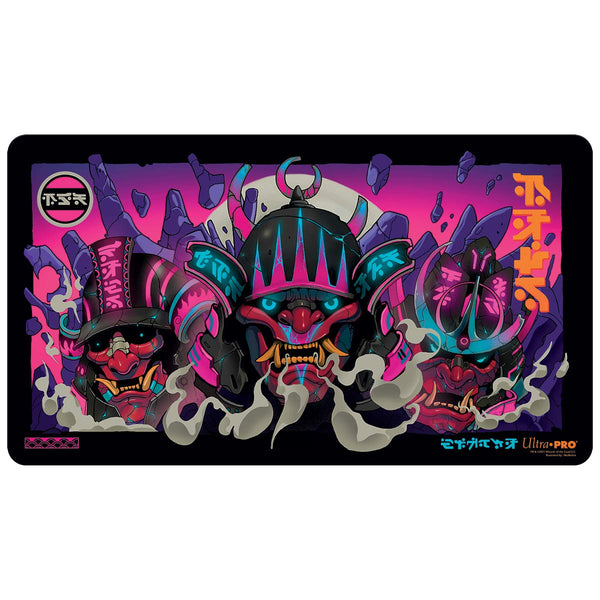 Magic The Gathering - Kamigawa Neon Dynasty - Black Stitched Playmat (Ultra Pro) - 1