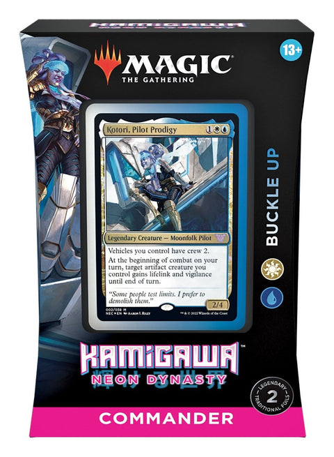 Magic The Gathering - Kamigawa Neon Dynasty Commander Deck - Buckle Up - Gathering Games