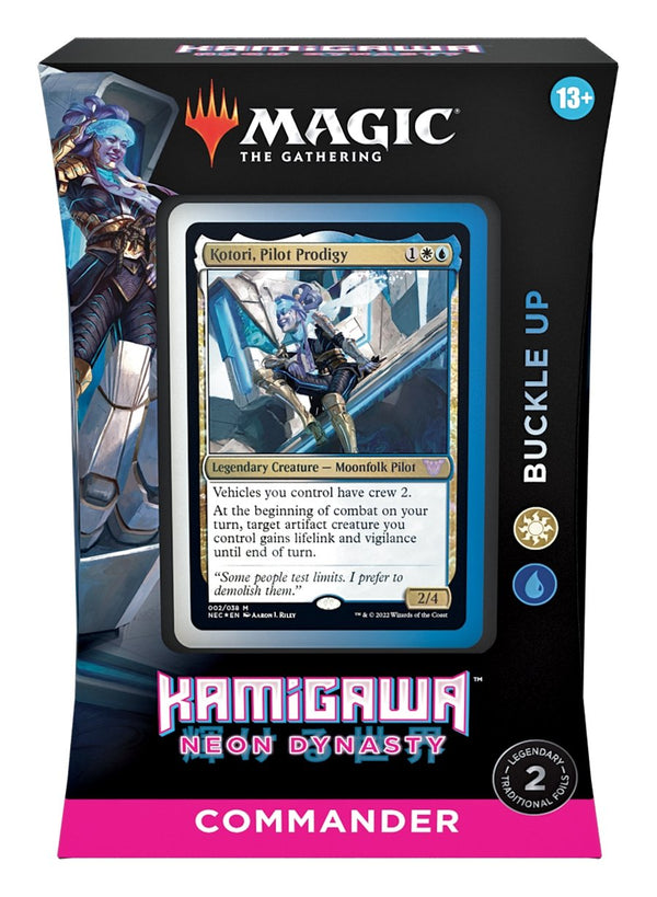 Magic The Gathering - Kamigawa Neon Dynasty Commander Deck - Buckle Up - 2