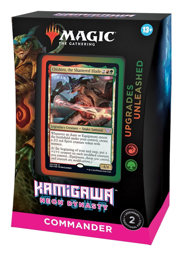 Magic The Gathering - Kamigawa Neon Dynasty Commander Deck - Upgrades Unleashed - 3