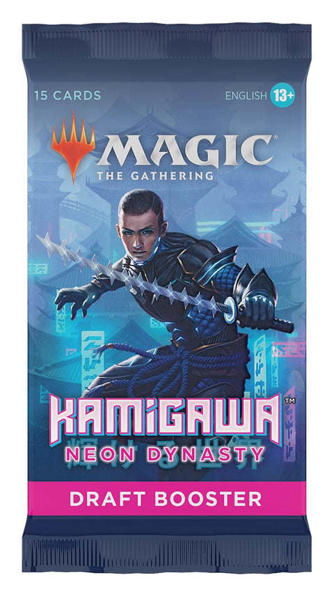 Magic The Gathering - Kamigawa Neon Dynasty - Draft Booster - Gathering Games