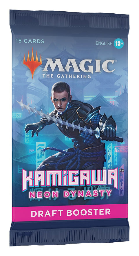 Magic The Gathering - Kamigawa Neon Dynasty - Draft Booster - Gathering Games