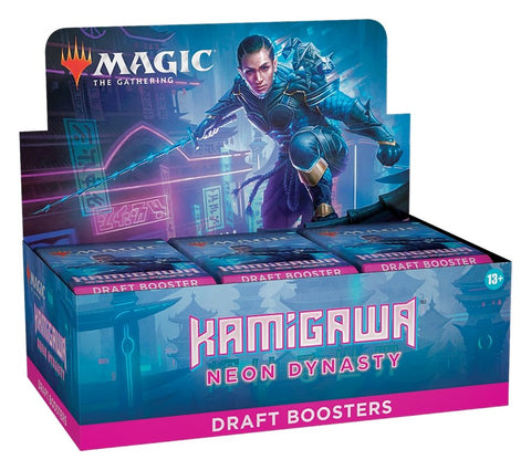 Magic The Gathering - Kamigawa Neon Dynasty - Draft Booster Box (36 Packs) - Gathering Games