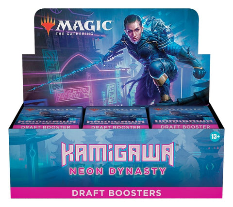 Magic The Gathering - Kamigawa Neon Dynasty - Draft Booster Box (36 Packs) - Gathering Games