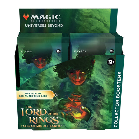 Magic The Gathering - Lord of the Rings: Tales of Middle-Earth Collector Booster Box - Gathering Games