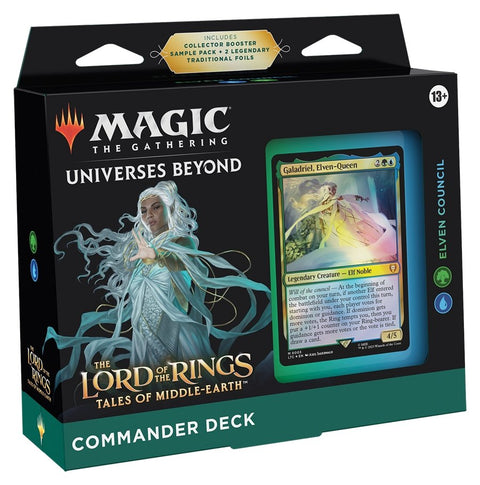 Magic The Gathering - Lord of the Rings: Tales of Middle-Earth Commander Dec - Elven Council - Gathering Games
